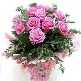 11 pink roses (BG)
