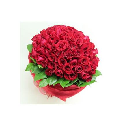 Μπουκέτο 99 Κόκκινα Τριαντάφυλλα