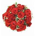 Μπουκέτο 18 Κόκκινα Τριαντάφυλλα (lucky)