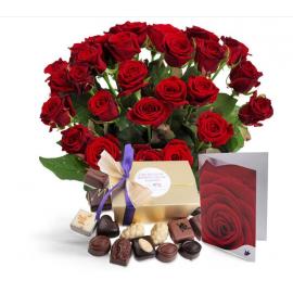 Giftset Red Roses (NL)