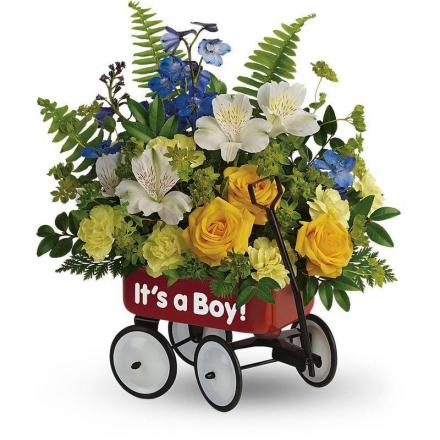 Sweet Little Wagon Bouquet Boy (USA)