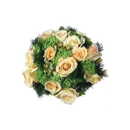 Bouquet of Peach Roses (IT)
