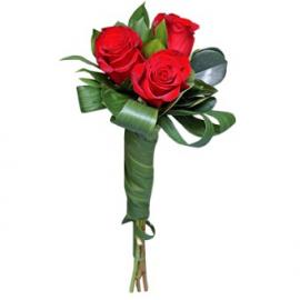 Three red roses bq (SR)