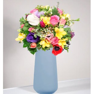 Μπουκέτο πολύχρωμο με διάφορα λουλούδια (IT)