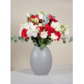 Bouquet in red and white shades (IT)