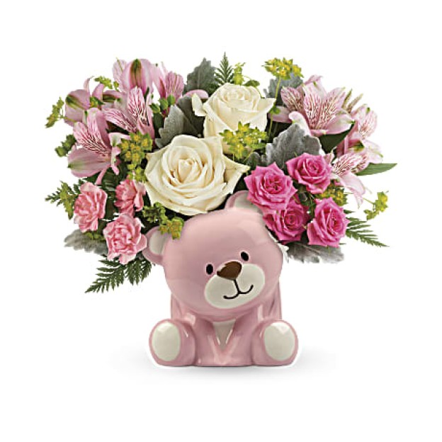 Precious Pink Bear Bouquet (Αμερική)