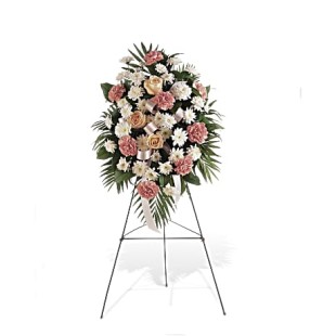 Στεφάνι Συλλυπητηρίων Gentle Thoughts Spray Στεφάνι Συλλυπητηρίων Gentle Thoughts Spray