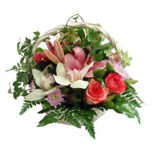 Πολύχρωμο καλάθι 