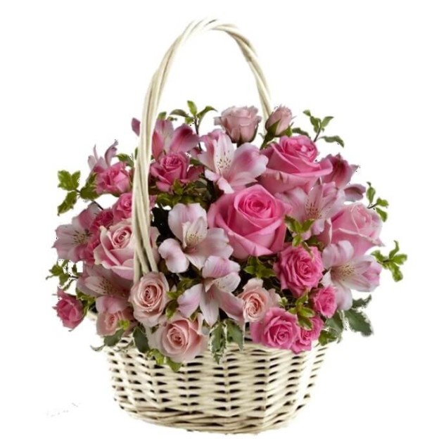 Pink phantasy basket 