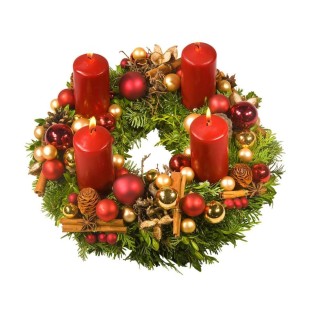 Χριστουγεννιάτικο Στεφάνι Centerpiece Χριστουγεννιάτικο Στεφάνι Centerpiece